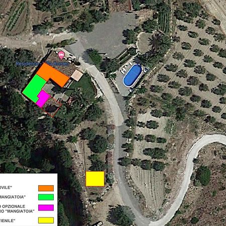 Calami - Villa Romeo - Private Apartments With Pool, Seaview & Olive Grove Santa Caterina Dello Ionio Marina Ngoại thất bức ảnh