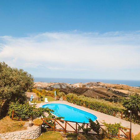 Calami - Villa Romeo - Private Apartments With Pool, Seaview & Olive Grove Santa Caterina Dello Ionio Marina Ngoại thất bức ảnh